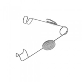 Alphonson Infant Lid Speculum With Finger Grip Stainless Steel,